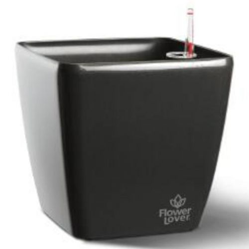 Obal Quadrato 18 cm samozavlažovací systém antracit