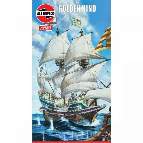 Airfix Classic Kit VINTAGE loď A09258V Golden Hind 1:72