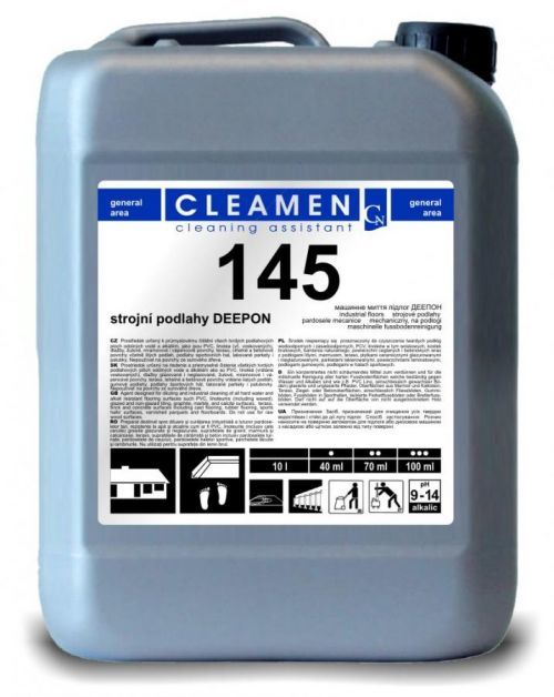 Cleamen Deepon na strojné čistenie podlah - CLEAMEN 145  - 1 L
