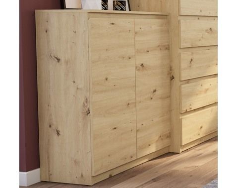 Skrinka Carlos 802D, dub artisan