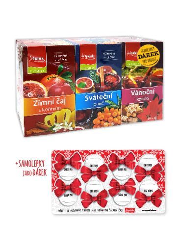 Kolekcia čajov Zimná pohoda