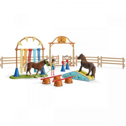 Schleich 42481 Tréning v agility pre poníky