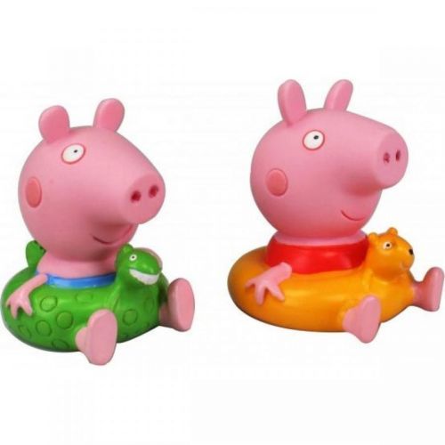 Peppa Pig figurky do koupele 2ks zelený kruh