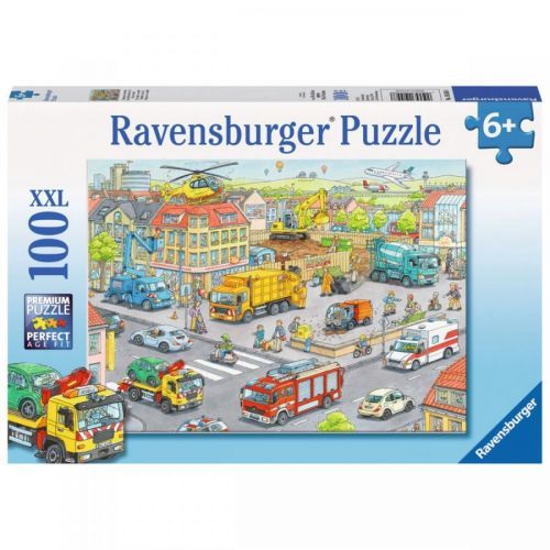 Ravensburger Puzzle XXL Vozidlá v meste 100 dielikov