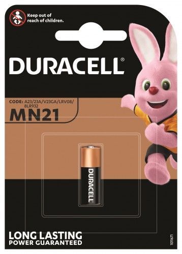 Špeciálne batérie Duracell Security MN21 V23GA/MN21