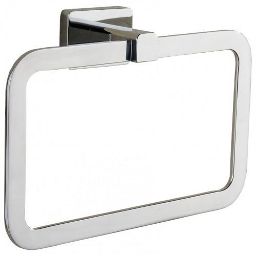 Čtvercový držák na ručníky MEXEN ASIS stříbrný