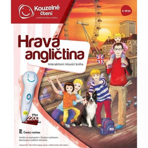 Albi Kúzelné čítanie: Kniha Hravá angličtina
