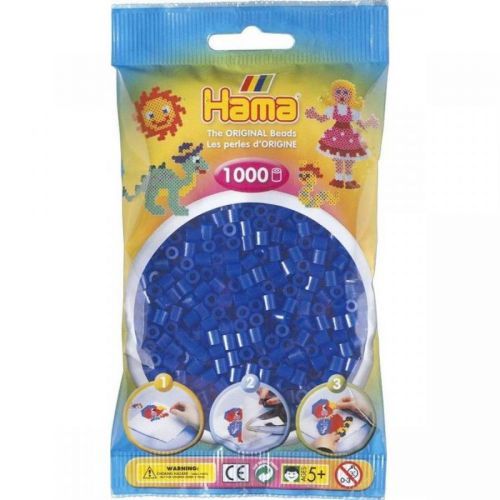 Hama H207-36 Midi Neonové modré korálky 1000 ks