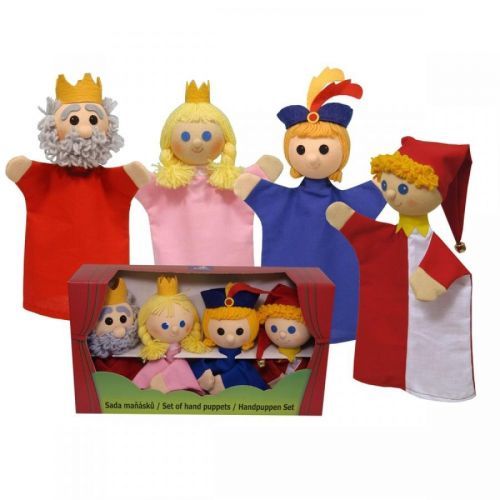 MÚ BRNO Sada maňásků Královská rodina