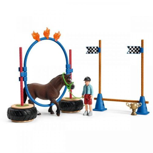 Schleich 42482 Závod v agility pre poníky
