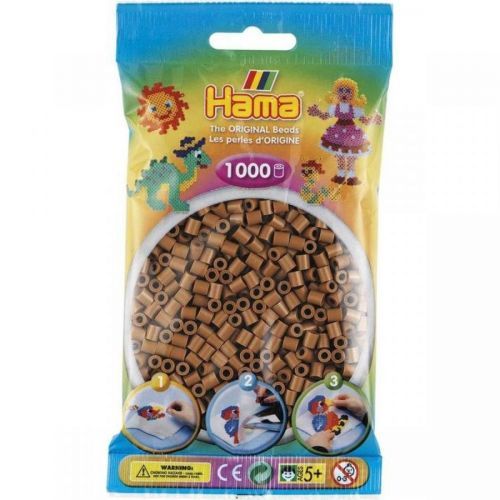 Hama H207-76 Midi Korálky hnědé 1000 ks