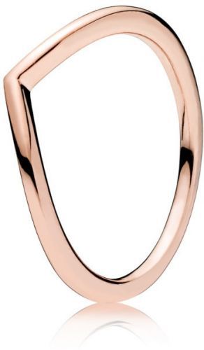Pandora Minimalistický bronzový prsteň 186314 50 mm