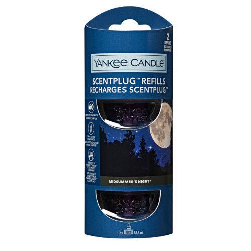 Yankee Candle Náhradná náplň do elektrického difuzéru Organic Kit Midsummer Night 2 x 18,5 ml