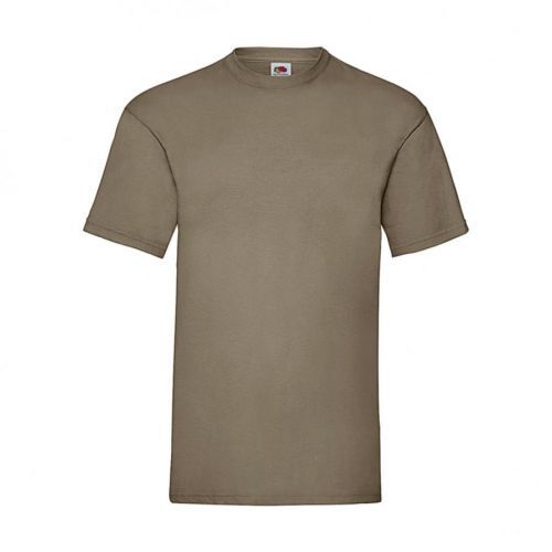 Triko Fruit of the Loom Value Weight - khaki, XXL
