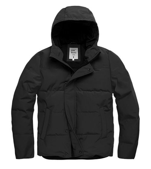 Bunda Vintage Industries Zander - čierna, M