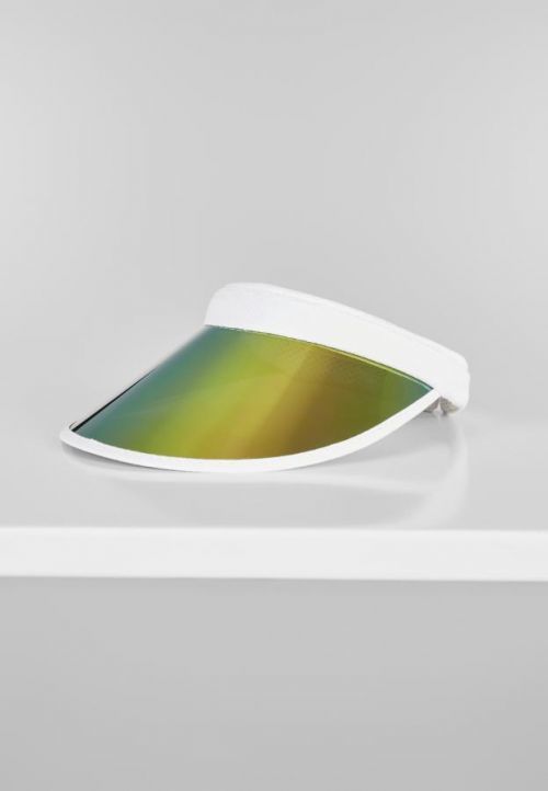 Urban Classics Holographic Visor white/multicolor - One Size