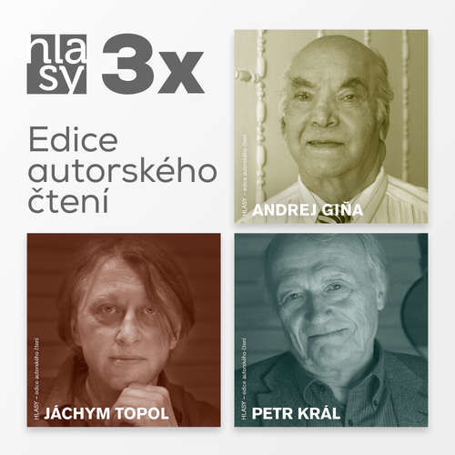 3x HLASY: Giňa, Topol, Král - Andrej Giňa, Jáchym Topol, Petr Král (mp3 audiokniha)