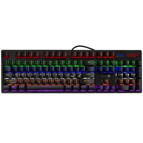 Klávesnica Connect IT NEO+, CZ/SK čierna (CKB-3591-CS...