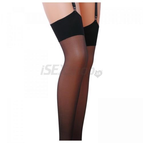 Pančuchy PASSION ST001 nero