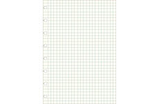 Filofax náhradné listy do zápisníkov A4 - štvorčekované