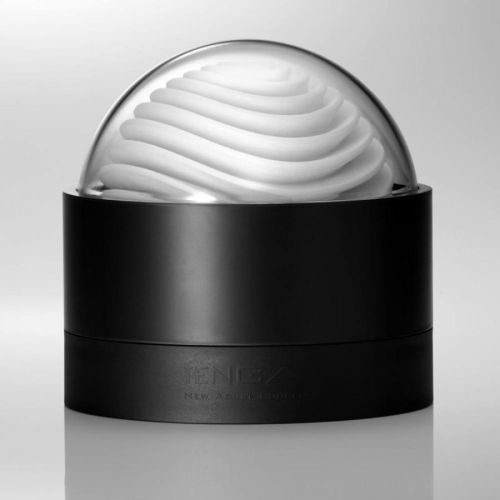 Tenga GEO – vlnitý masturbátor (Aqua)