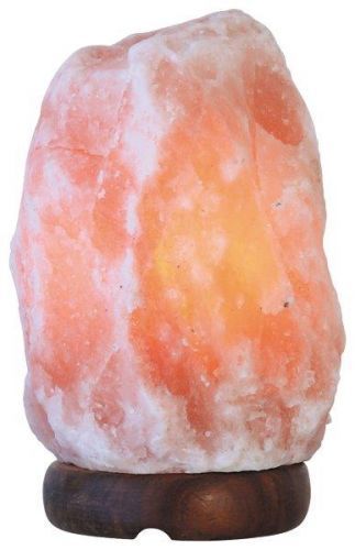 Soľná lampa, tvar kameňa, 1-2kg