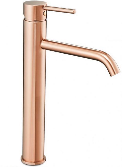 Umyvadlová baterie Rea Lungo Rose Gold vysoká (REA-B6321)