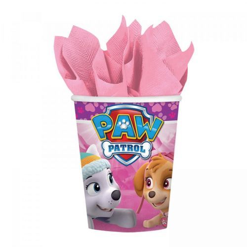 Amscan Poháre Tlapková hliadka (Paw Patrol) ružové