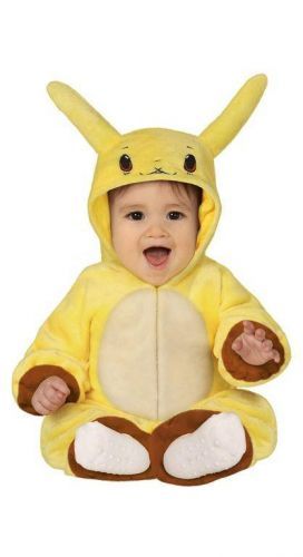 Guirca Detský kostým pre najmenších - Pokémon Pikachu Veľkosť najmenší: 6 - 12 mesiacov