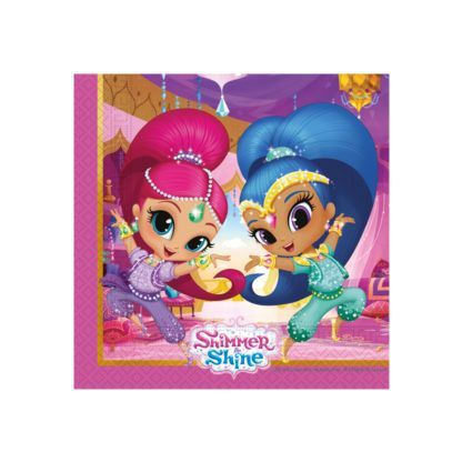 Procos Servítky Shimmer and Shine 33 x 33 cm 20 ks