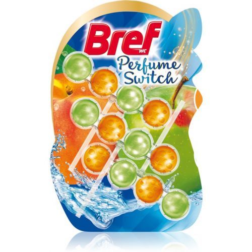 Bref Perfume Switch Peach - Red Apple wc blok 3 x 50 g