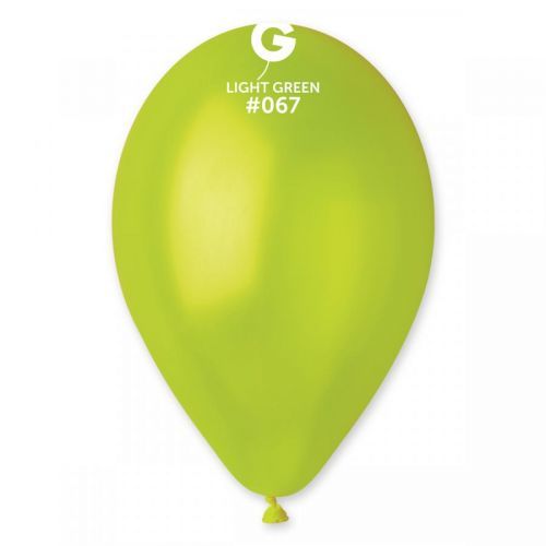 Gemar Balónik metalický zelený 26 cm