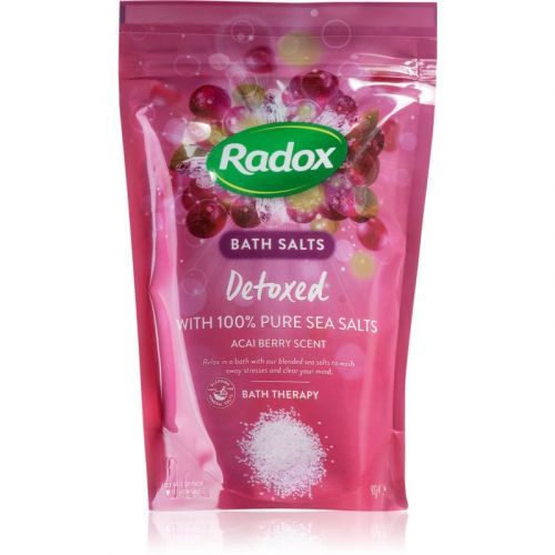 Radox Detoxed soľ do kúpeľa s detoxikačným účinkom 900 g