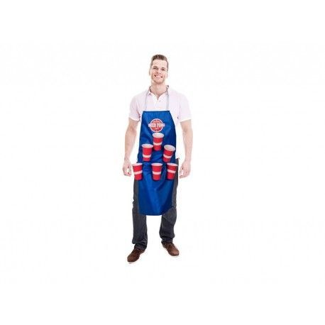 3923 DR Spoločenská hra Beer Pong so zásterou