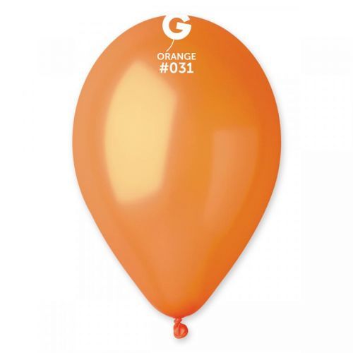 Gemar Balónik metalický oranžový 26 cm