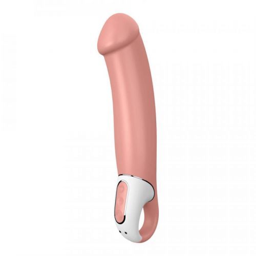 Satisfyer Master - vodotesný, nabíjací vibrátor so žaluďom (tmavá telová farba)