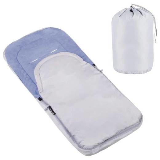 SPRINGOS Fusak Clasic 4v1 - 90cm - Sivo-modrá