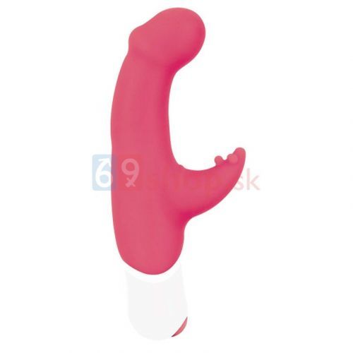 Vibrátor ze silikonu s 12 úrovní vibrací, vodotěsné, délka: 14 cm, # 216 ovládacího panelu: 3,1 cm, # 216 tip: 3 cm, barva: červená. Vyžaduje 2 AAA baterie (nejsou součástí dodávky).
