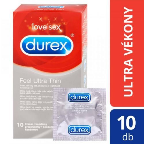 Durex Feel Ultra Thin - ultra prirodzený pocit (10ks)