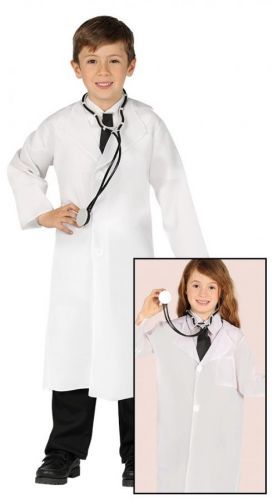 Guirca Detský kostým Doktor Veľkosť - deti: XL