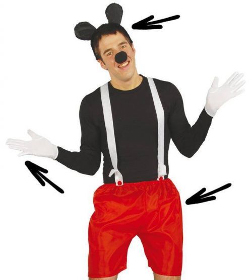 Guirca Pánsky set Mickey Mouse