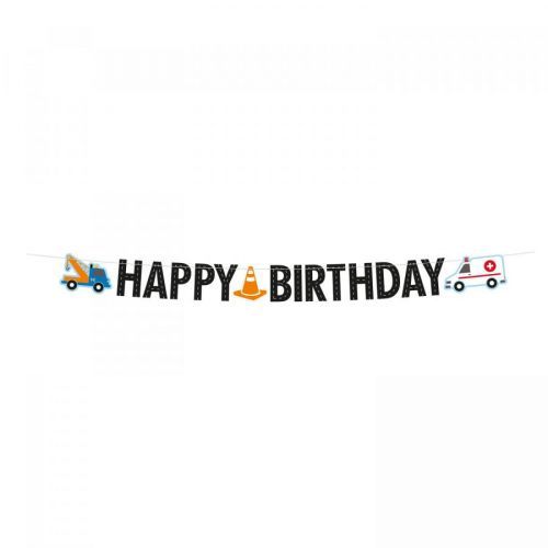 Amscan Banner Happy Birthday - Cestná premávka