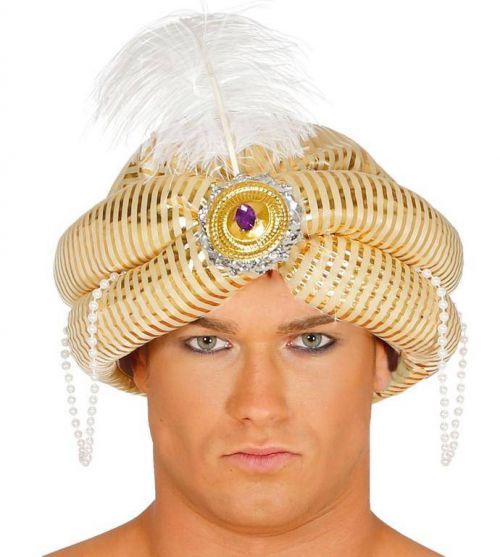 Guirca Turban - Maharadža zlatý