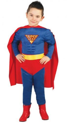 Guirca Kostým Superman Veľkosť - deti: L