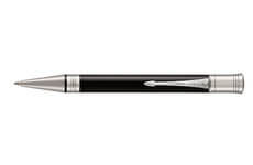 Parker Royal Duofold Black CT, guličkové pero