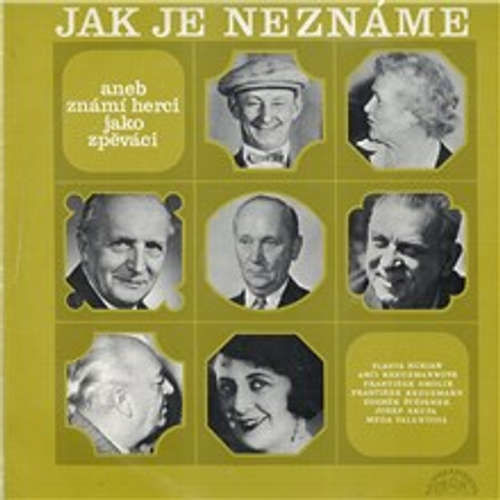 Jak je neznáme aneb známí herci jako zpěváci - Vladimír Müller (mp3 audiokniha)