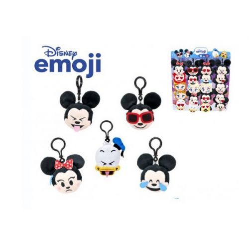 Disney emoji plyšový prívesok na kľúče