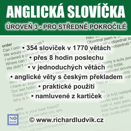 Anglická slovíčka - úroveň 3 pro středně pokročilé - Richard Ludvík (mp3 audiokniha)