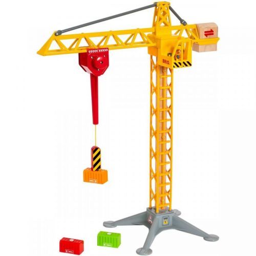 Brio World 33835 Svítící stavební jeřáb