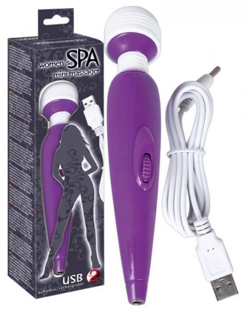 You2Toys Women's Spa Mini Massager - vibračný masér s pohyblivou hlavou